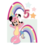 Topo de Bolo - Minnie