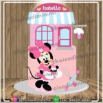 Topo de Bolo - Minnie