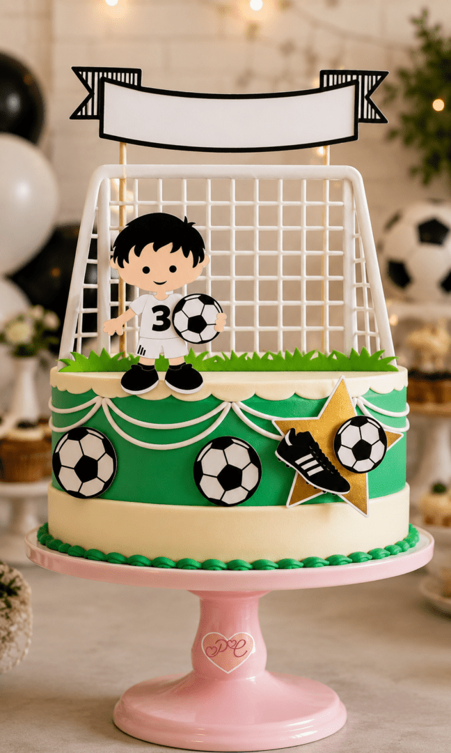 38 Topo de Bolo - Futebol - Imagem 1
