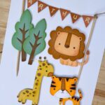 Topo de Bolo - Safari