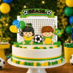 Topo de Bolo - Futebol