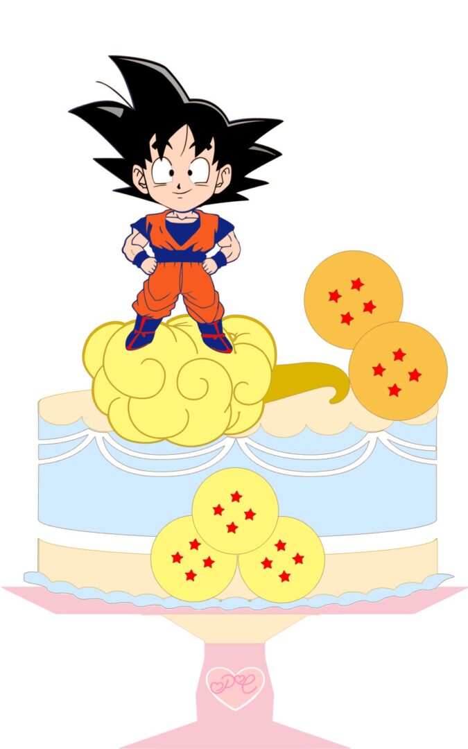 4 - Goku Topo de Bolo - Naruto - Imagem 1