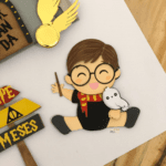 Topo de Bolo - Harry Potter