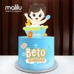 Topo de Bolo - Hora do Banho