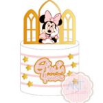 Topo de Bolo - Minnie