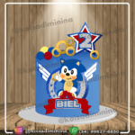 Topo de Bolo - Sonic