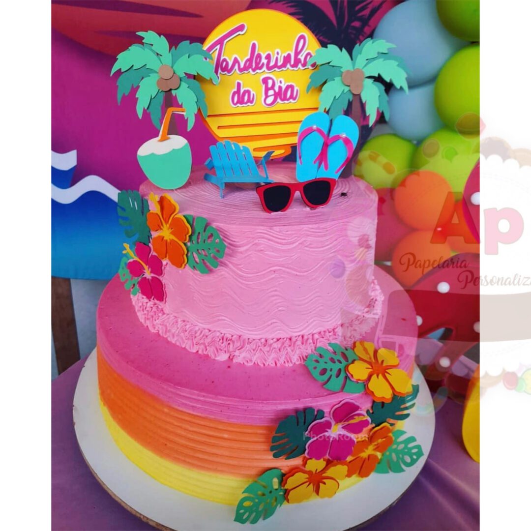 created by photogrid Topo de Bolo - Tardezinha - Imagem 1
