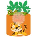 Topo de Bolo - Tigre