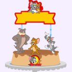 Topo de Bolo - Tom e Jerry