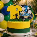 Topo de Bolo - Futebol
