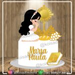Topo de Bolo - Menina