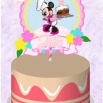 Topo de Bolo - Minnie