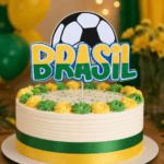 Topo de Bolo - Futebol