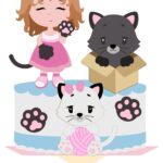 Topo de Bolo - Gatinho (a)