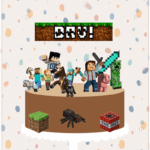Topo de Bolo - Minecraft
