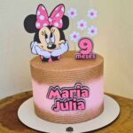 Topo de Bolo - Minnie