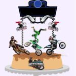 Topo de Bolo - Motoqueiro