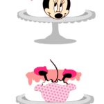 Topo de Bolo - Minnie