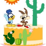 Topo de Bolo - Looney Tunes