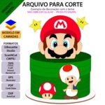 Topo de Bolo - Super Mario