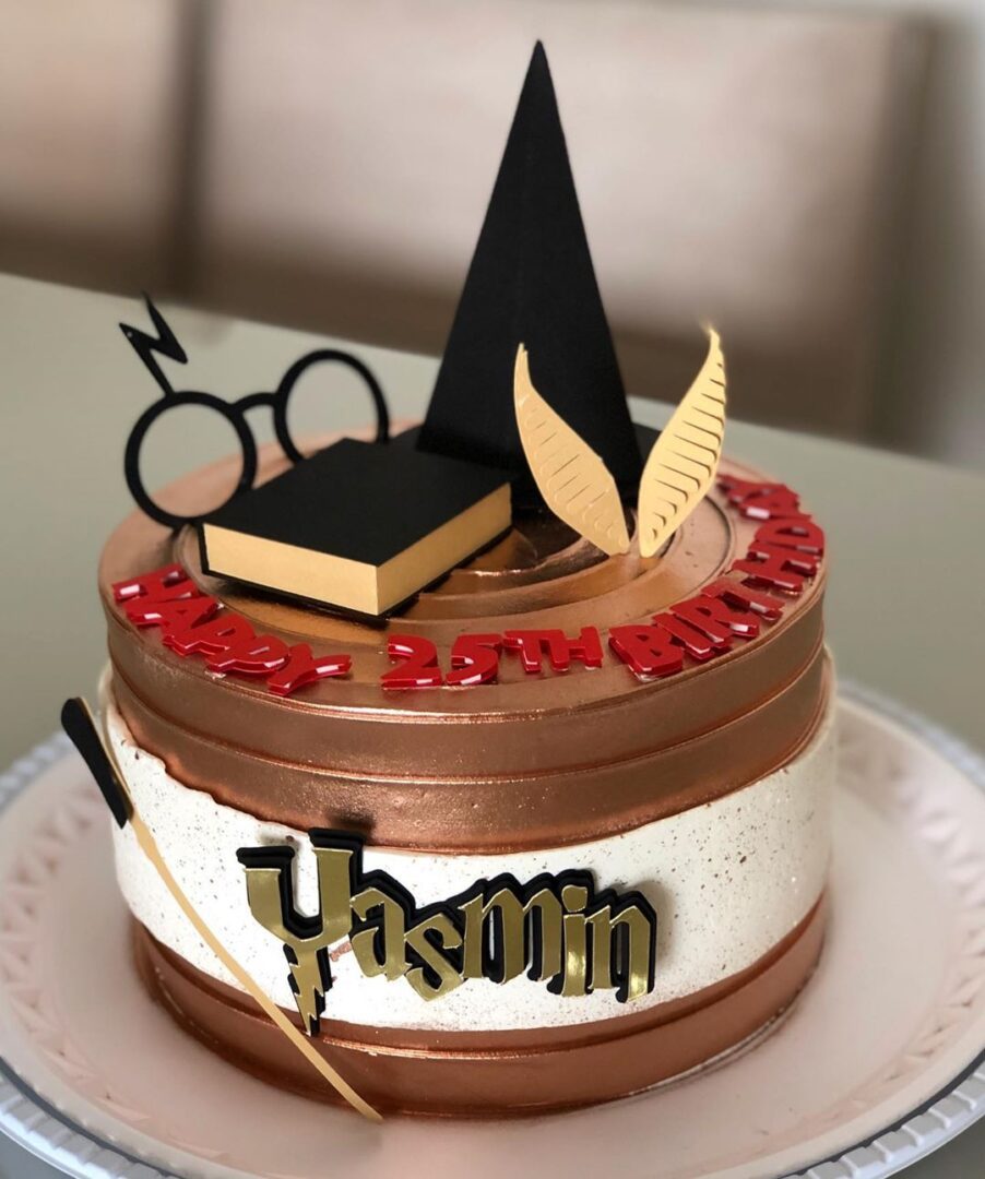 7 - Harry Potter Topo de Bolo - Harry Potter - Imagem 1
