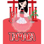 Topo de Bolo - Japonês
