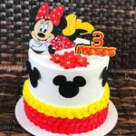 Topo de Bolo - Minnie