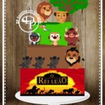 Topo de Bolo - O Rei Leão