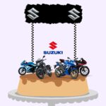 Topo de Bolo - Motoqueiro