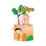 Topo de Bolo - Girafinha