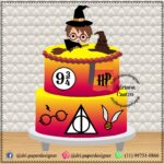Topo de Bolo - Harry Potter
