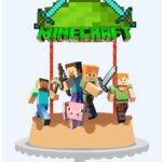 Topo de Bolo - Minecraft