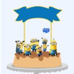 Topo de Bolo - Minions