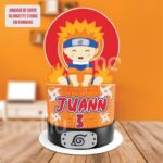 Topo de Bolo - Naruto