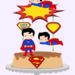 Topo de Bolo - Super Homem