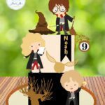 Topo de Bolo - Harry Potter