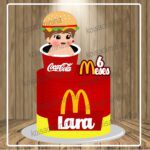 Topo de Bolo - Mc Donalds