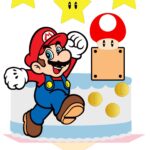Topo de Bolo - Super Mario