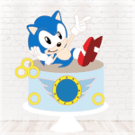 Topo de Bolo - Sonic