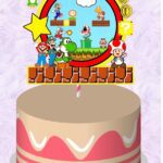 Topo de Bolo - Super Mario
